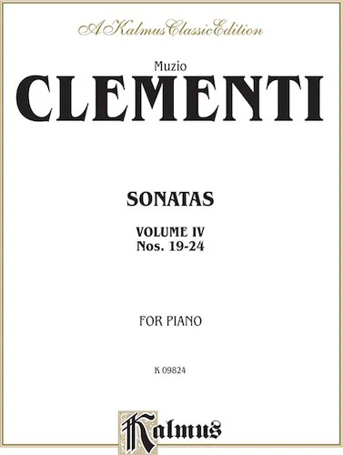 Piano Sonatas, Volume IV (Nos. 19-24)