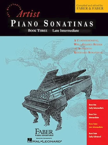 Piano Sonatinas - Book Three - Developing Artist Original Keyboard Classics