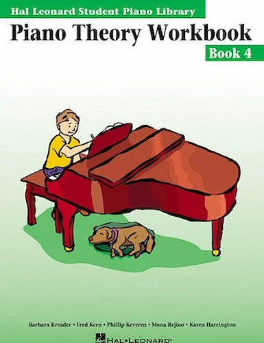 Piano Theory Workbook - Book 4 - Hal Leonard Student Piano Library