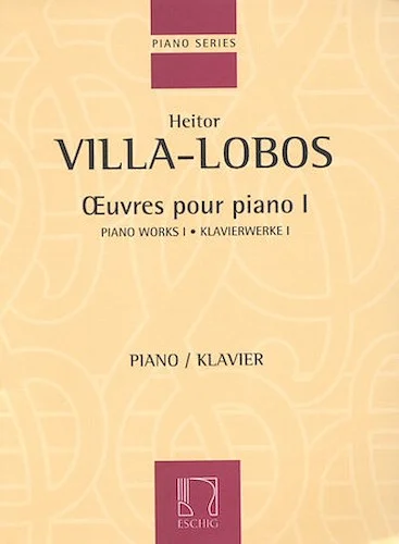 Piano Works 1 - Oeuvres Pour Piano I