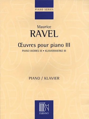 Piano Works III