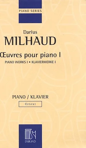 Piano Works - Volume I