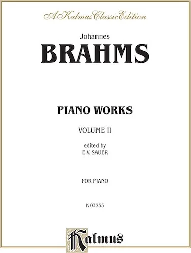 Piano Works, Volume II (incl. Opus 119 & 5 Etudes)