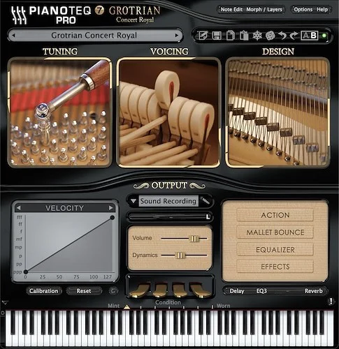 Pianoteq Grotrian Concert Royal (Download) <br>Authorized by Grotrian