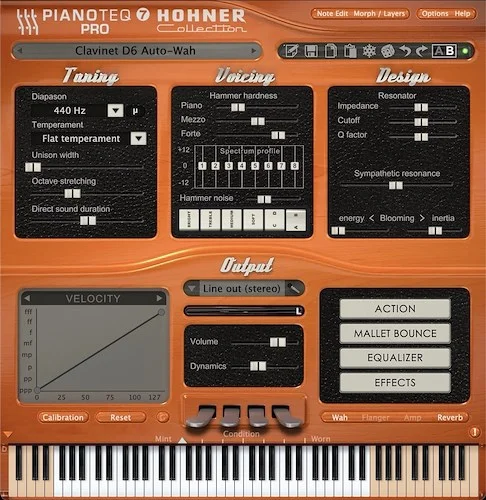 Pianoteq Hohner Collection (Download) <br>Clavinet D6, Pianet N, Pianet T and Electra-piano