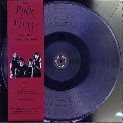 Pink Floyd - Live At BBC 16 September 1970 (ltd. 500 copies made) (clear vinyl)