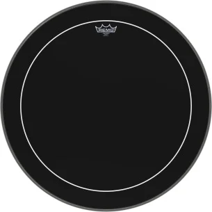 Pinstripe® Ebony® Bass Drumhead, 24"