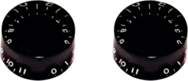 PK-0132 Set of 2 Speed Knobs that go to 11<br>Black