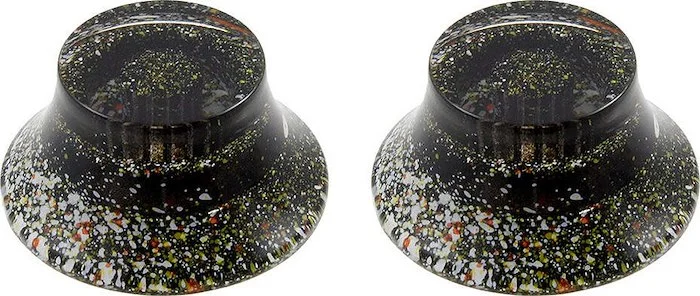 PK-0149-023 Knobs Special Black Speckled, Pk of 2<br>