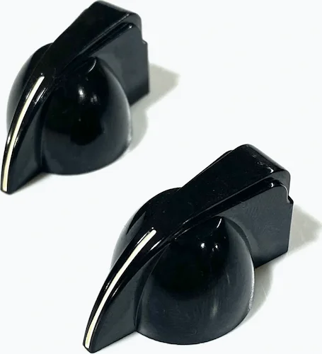 PK-0173 Set of 2 Chicken Head Pointer Knobs<br>Black