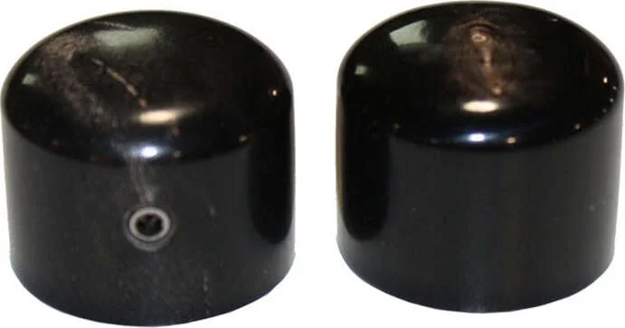 PK-0197-000 Water Buffalo Horn Knobs, 2 pcs<br>