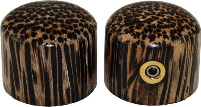 PK-3196-000 Tigerwood Knobs- set of 2 pcs<br>