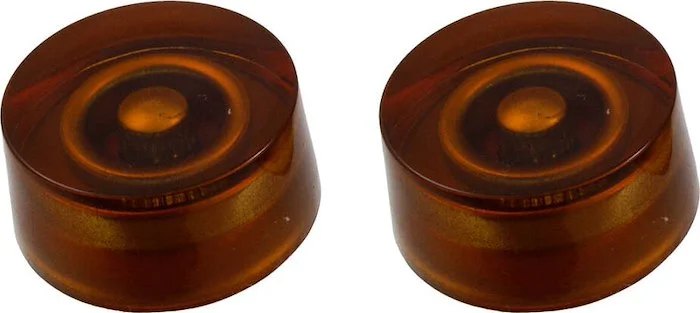 PK-3230 Set of 2 Unmarked Speed Knobs<br>Amber