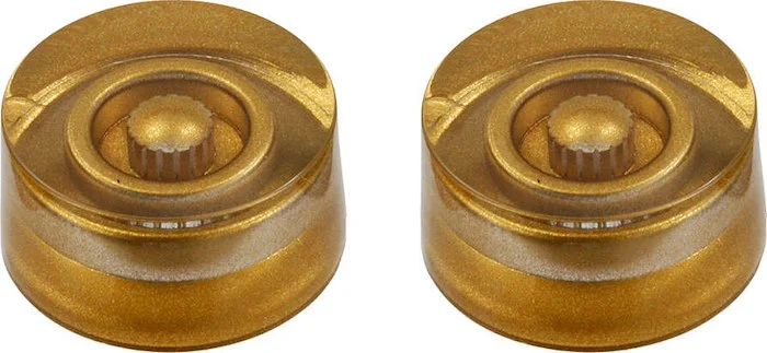 PK-3230 Set of 2 Unmarked Speed Knobs<br>Gold