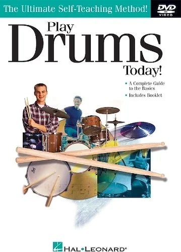 Play Drums Today! DVD - The Ultimate Self-Teaching Method!