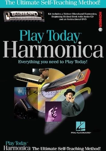 Play Harmonica Today! Complete Kit - Includes Everything You Need to Play Today!