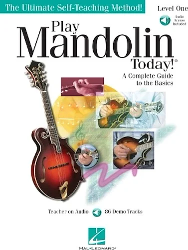 Play Mandolin Today! - Level 1 - A Complete Guide to the Basics