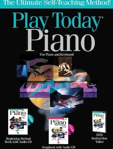 Play Piano Today! Complete Kit - Includes Everything You Need to Play Today!