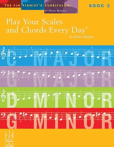 Play Your Scales & Chords Every Day, Book 3<br>