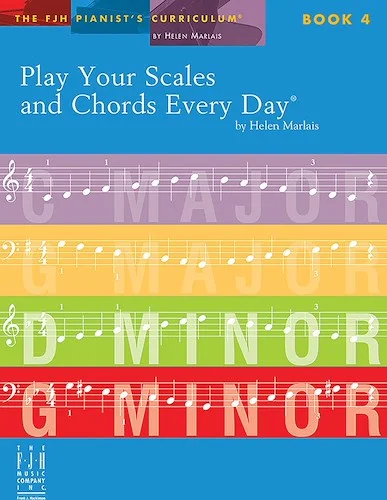 Play Your Scales & Chords Every Day, Book 4<br>