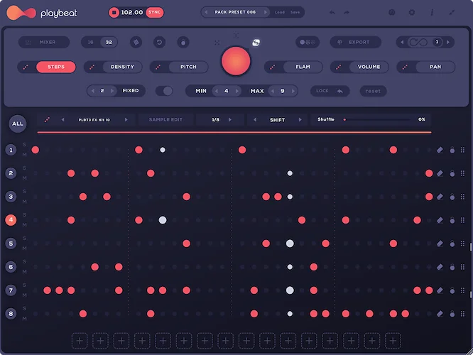 Playbeat 3 (Download) <br>Next Generation Creative Groove Engine for Windows and macOS
