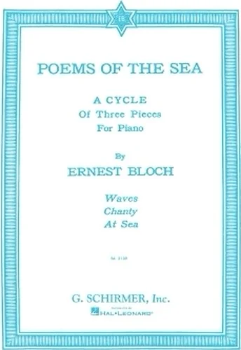 Poems of the Sea - 3 Cycle Pieces