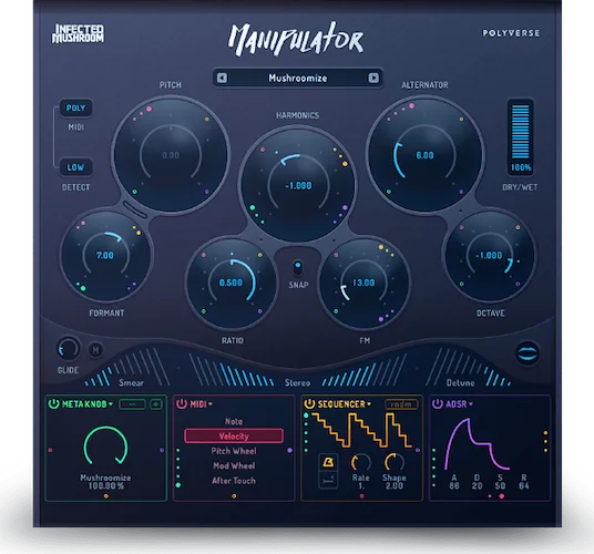 Polyverse Manipulator (Download) <br>A new kind of vocal transforming processor
