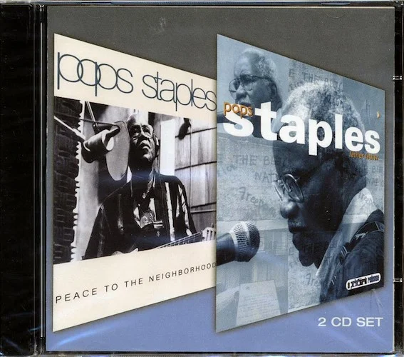 Pops Staples - Peace To The Neighborhood + Father, Father (2 albums on 2 CDs) (21 tracks) (2xCD)