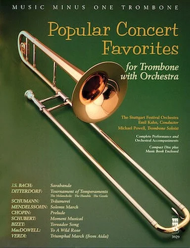 Popular Concert Favorites - for Trombone with Orchestra