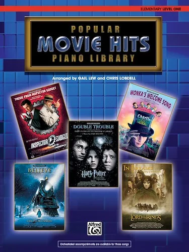 Popular Piano Library: Movie Hits, Level 1