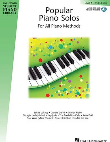 Popular Piano Solos 2nd Edition - Level 4 - For All Piano Methods