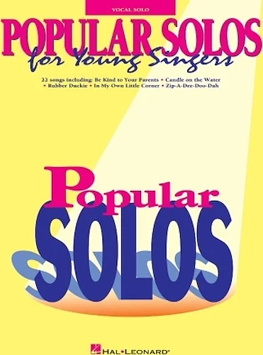 Popular Solos for Young Singers