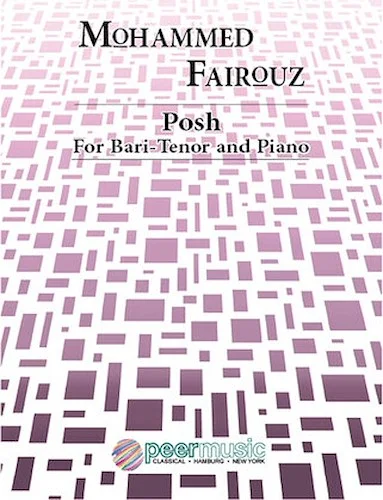 Posh - Bari-Tenor and Piano