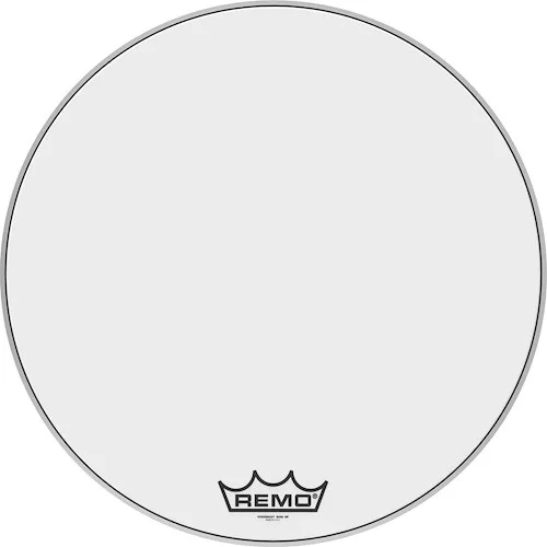 Powermax® Ultra White Crimplock® Bass Drumhead, 28"