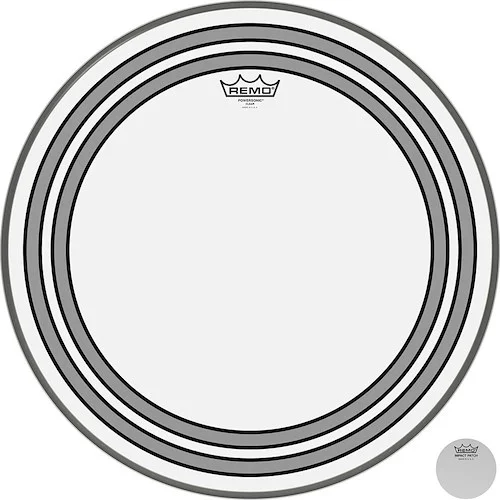 Powersonic® Clear Bass Drumhead, 20"