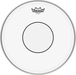 Powerstroke® 77 Clear Clear Dot Drumhead - Top Clear Dot, 15"