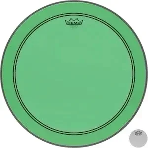 Powerstroke® P3 Colortone™ Green Bass Drumhead, 18"