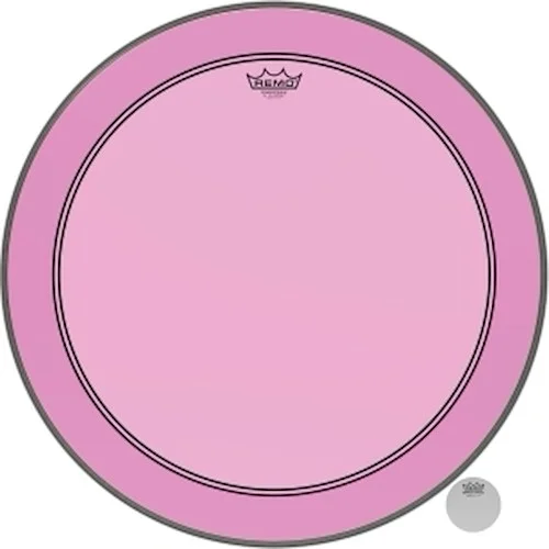 Powerstroke P3 Colortone(TM) Pink Skyndeep Drumhead - Bass Batter 24"