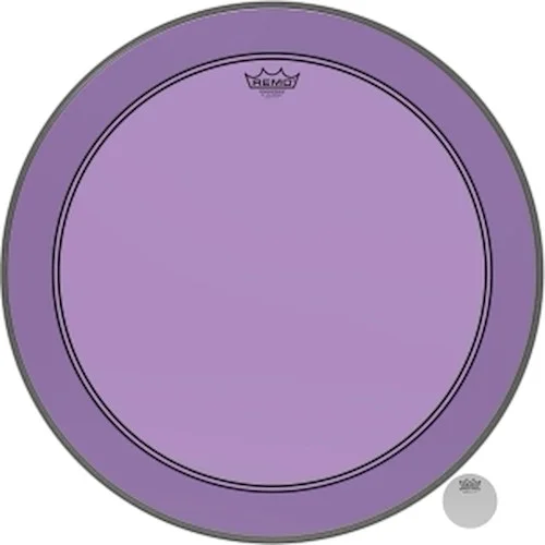Powerstroke P3 Colortone(TM) Purple Skyndeep Drumhead - Bass Batter 24"