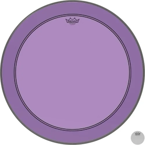 Powerstroke P3 Colortone(TM) Purple Skyndeep Drumhead - Bass Batter 26"