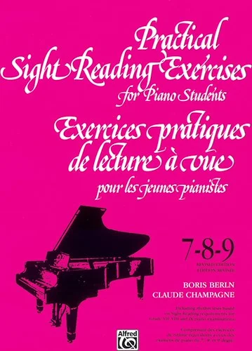 Practical Sight Reading Exercises for Piano Students, Books 7, 8, 9