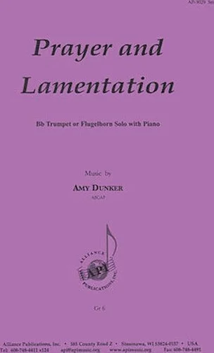 Prayer & Lamentation - Trpt-pno