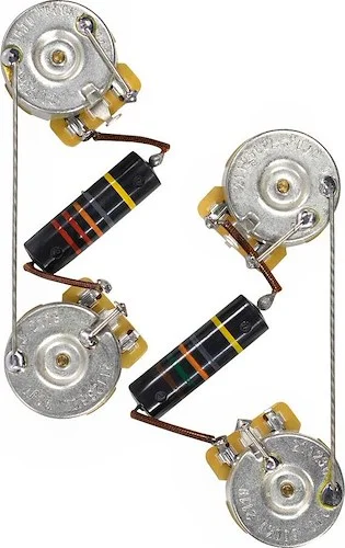 Pre-Wired Premium Historic Les Paul Wiring Harness (Long Shaft)