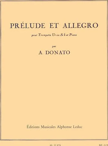 Prelude Et Allegro (trumpet)