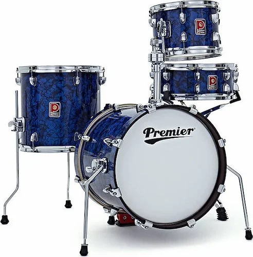 Premier Artist Heritage 16" 4pc Shell Pack Blue Pearl