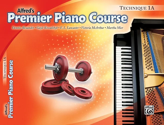 Premier Piano Course, Technique 1A