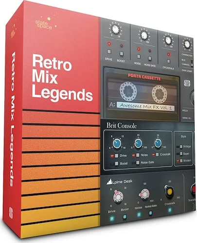PreSonus Retro Mix Legends Bundle	 (Download) <br>