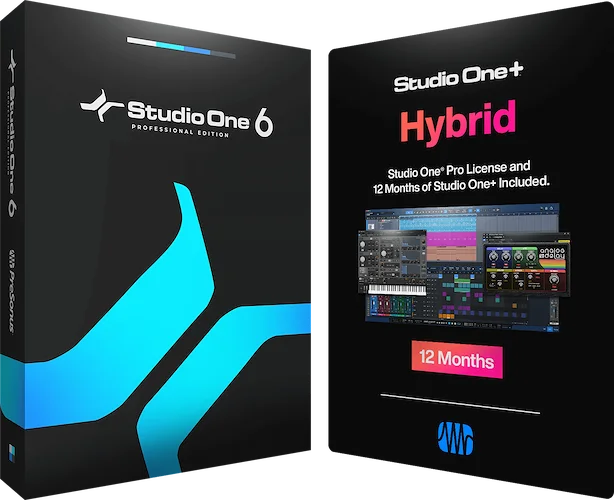 PreSonus Studio One+ Hybrid	 (Download) <br>