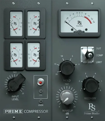 Prime Compressor (Download)<br>Vintage 70s style compressor/limiter.