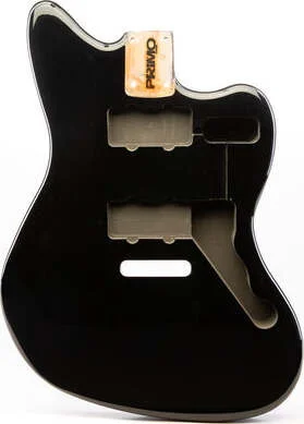 Primo Replacement Jazzmaster Body - Strat Trem - Blackout<br>